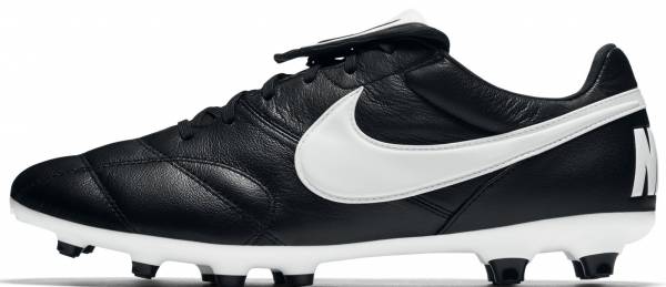 nike football shoes black and white