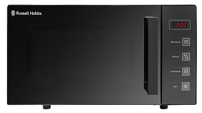 Russell Hobbs RHEM2301B Easi Black Flatbed Digital Microwave - £119