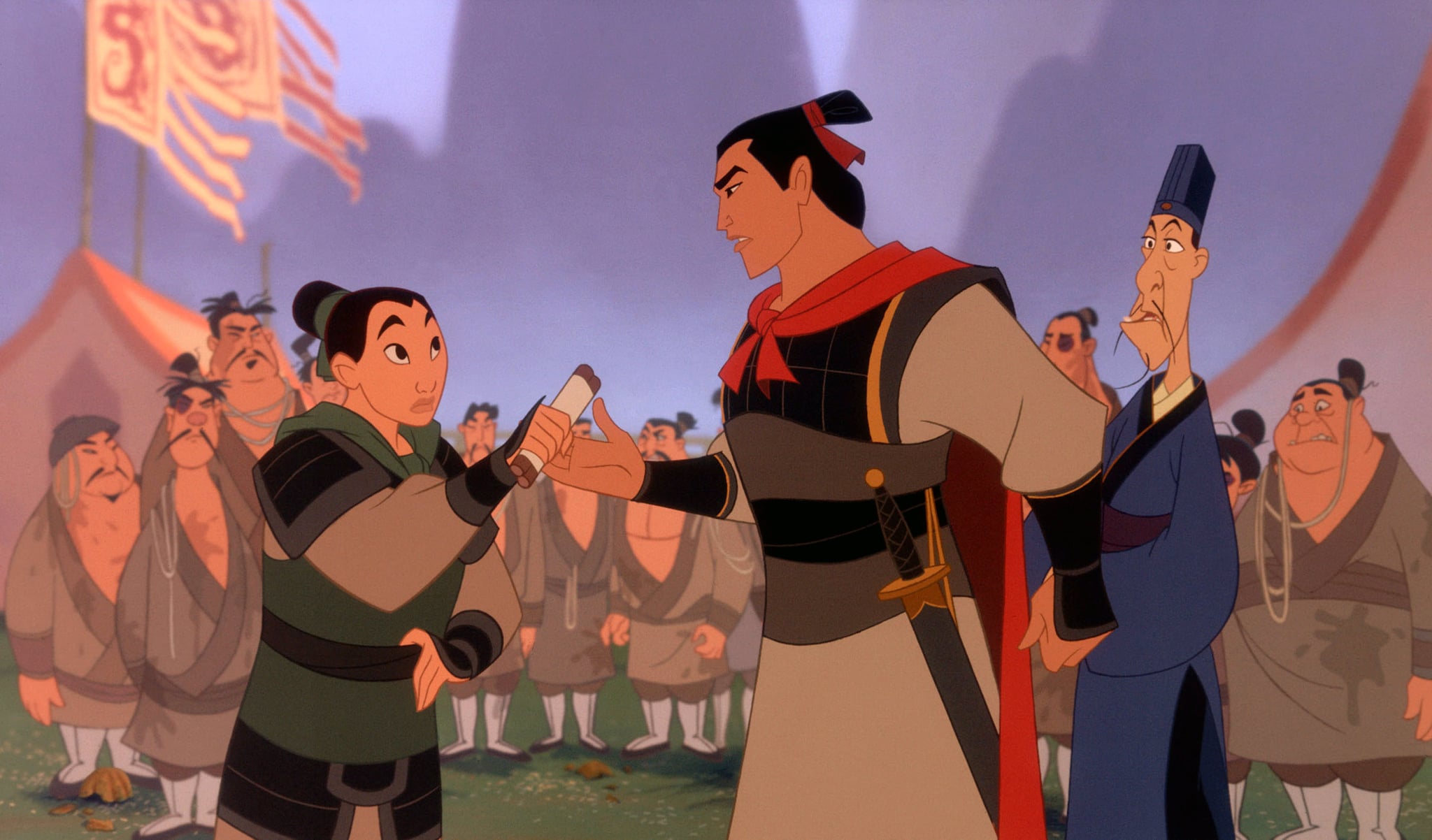 mulan and li shang