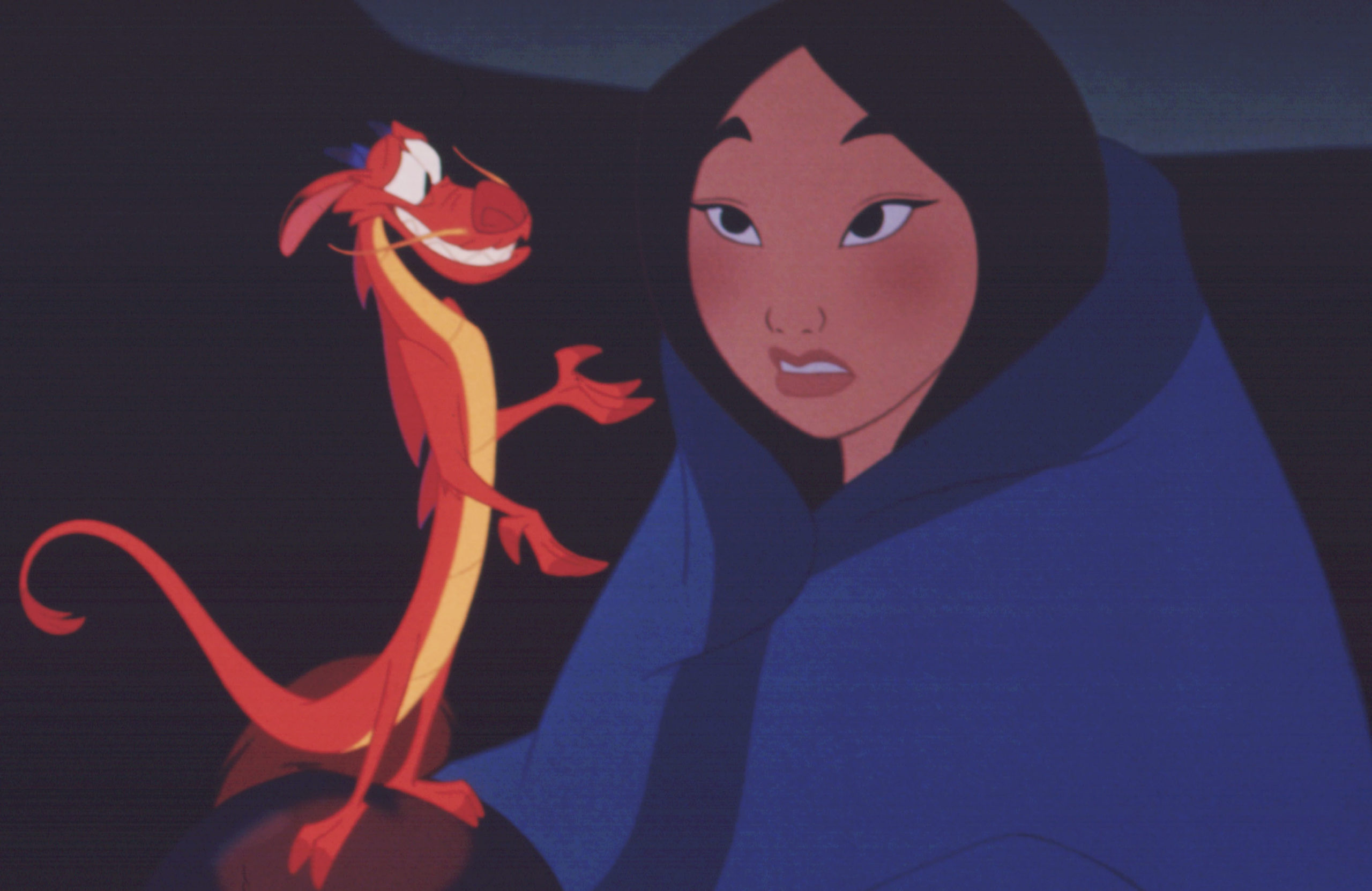 mulan and mushu 