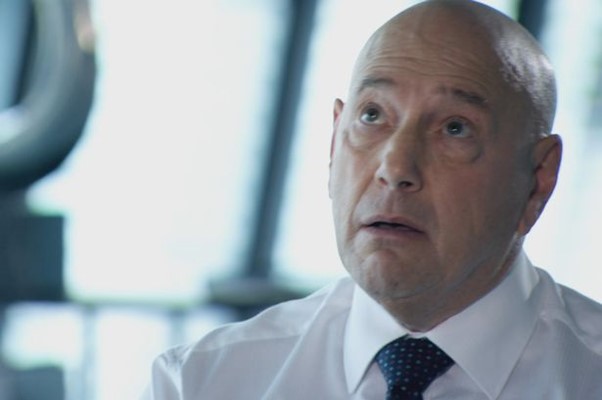 Claude Littner during one of his most iconic interviews on The Apprentice.