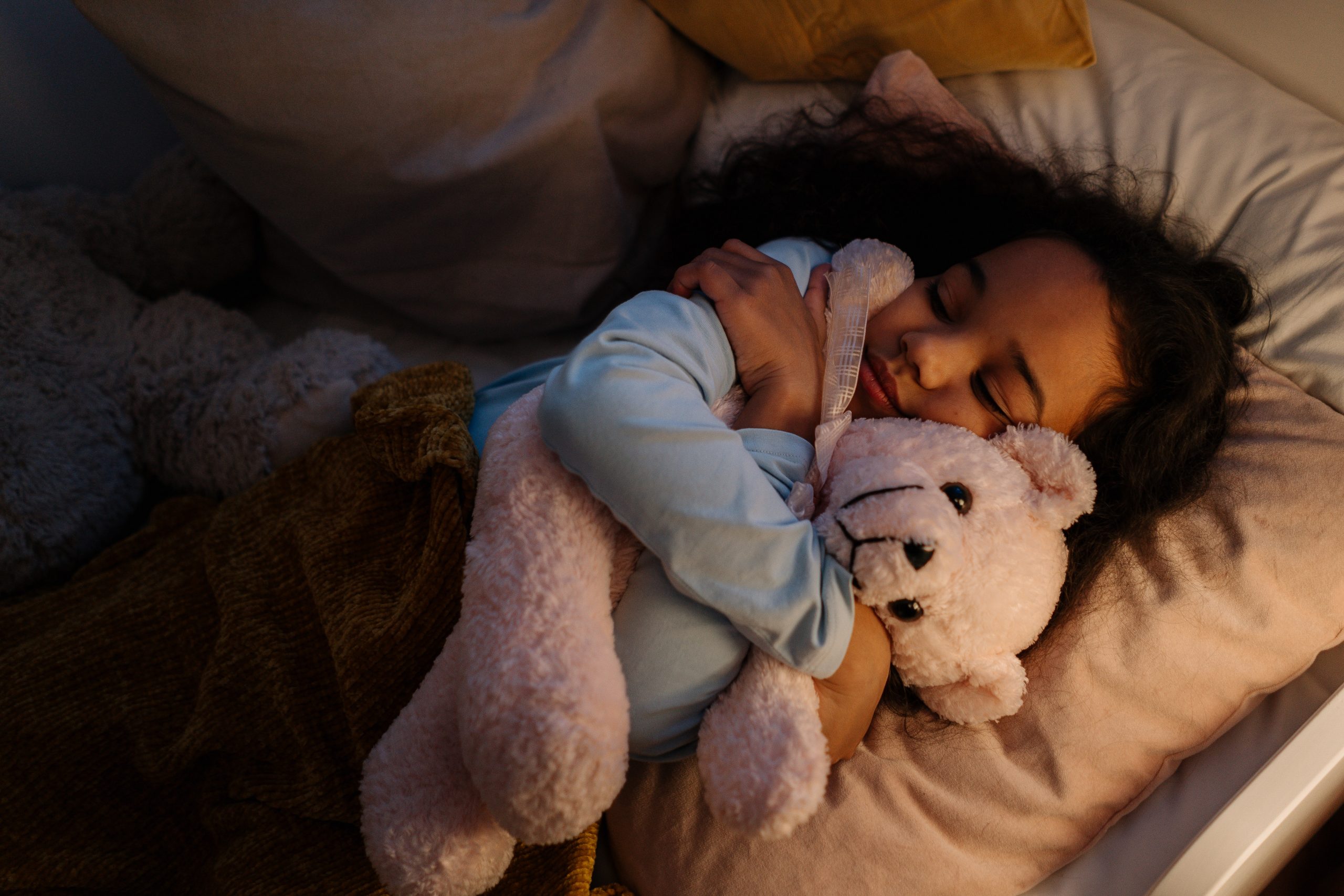 Young Girl in Bed