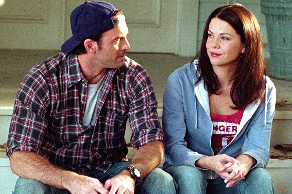 Scott Patterson and Lauren Graham: The actors star in Gilmore Girls.