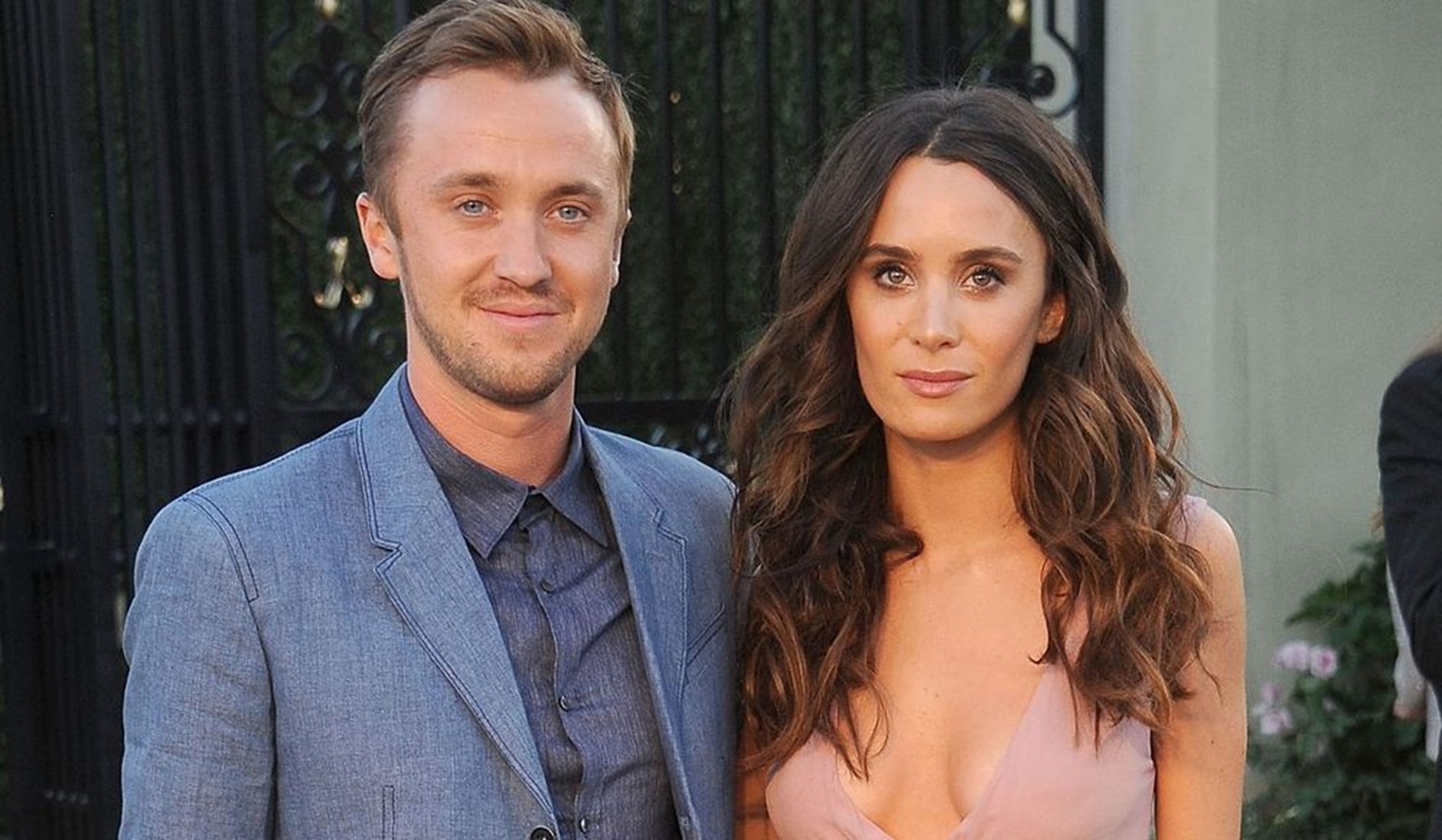 Tom Felton Wife: With ex-girlfriend Jade Olivia Gordon.