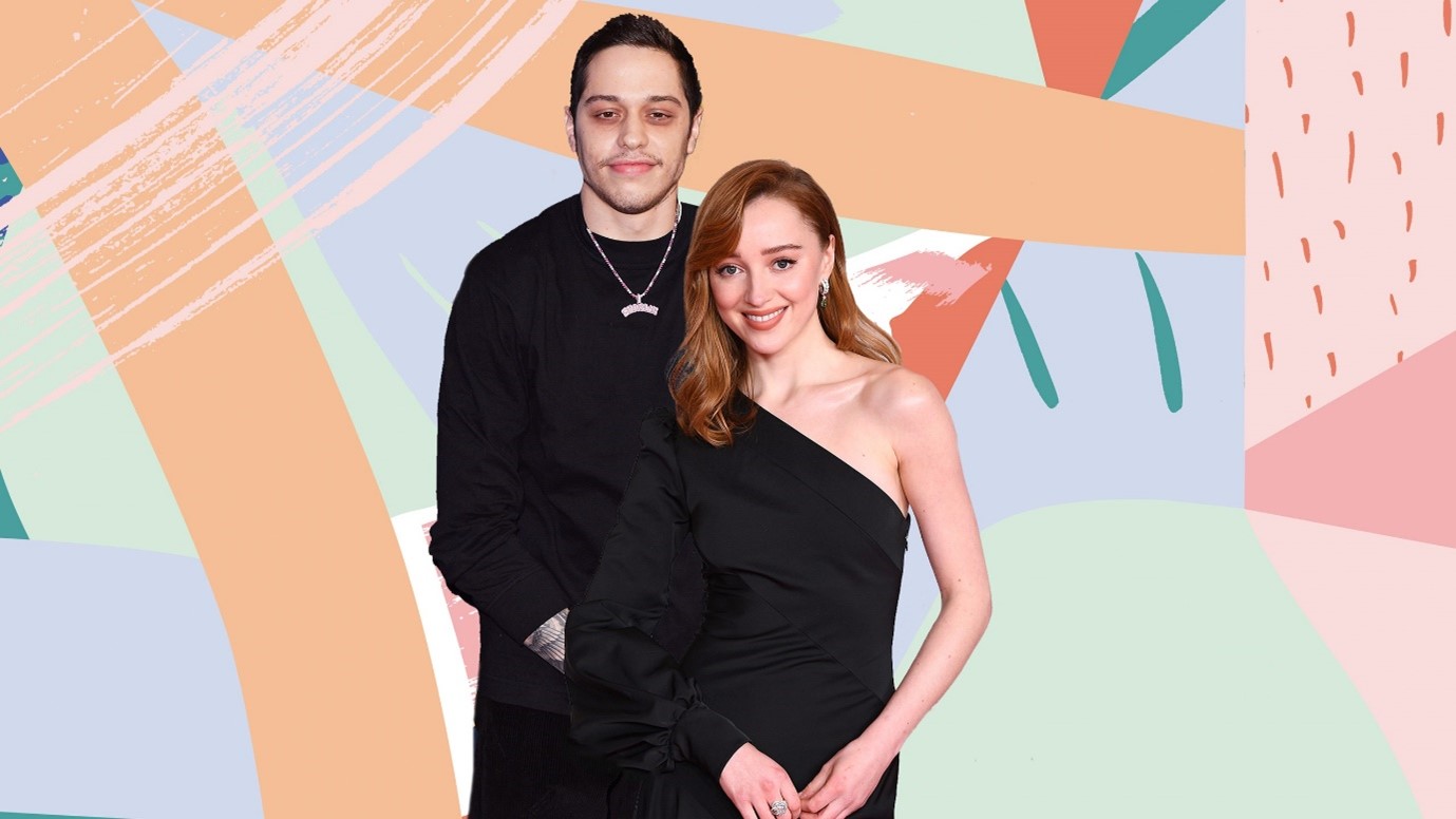 Phoebe Dynevor and Pete Davidson attend a glitzy event.