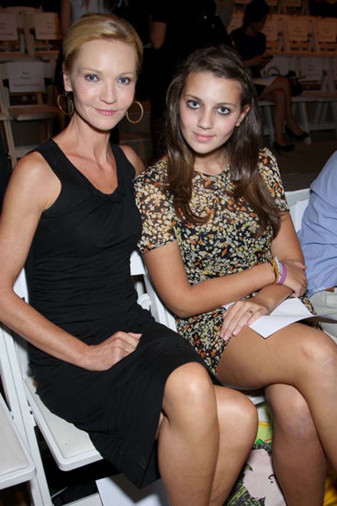 Joan Allen Daughter: The actress with daughter Sadie.