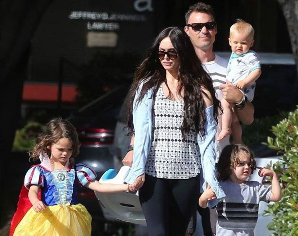 Noah Shannon Green: Megan Fox’s son wears a Snow White costume.