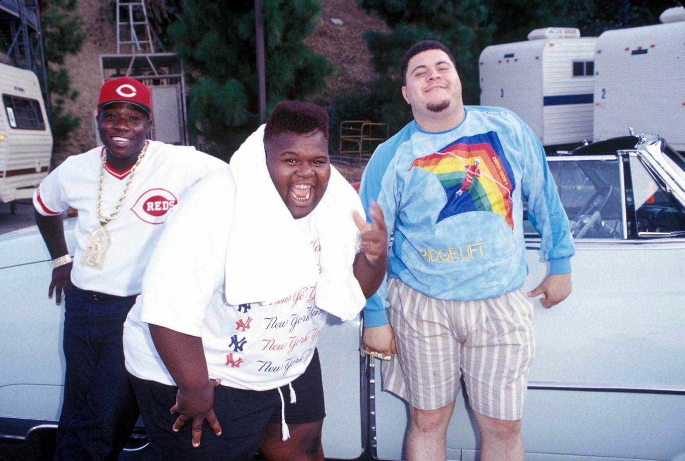 Prince Markie Dee: With Damon Wimbley and Darren Robinson in The Fat Boys.