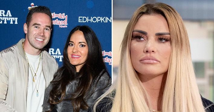 The former glamour model verbally abuses her ex and his new partner, Michelle Penticost.