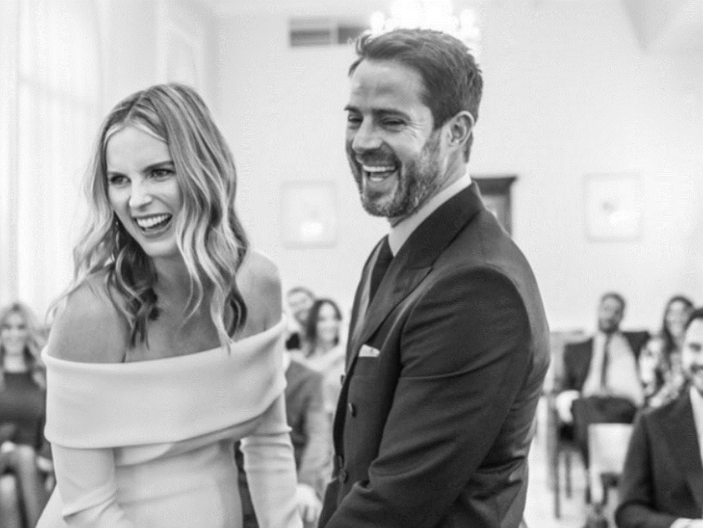 Jamie Redknapp Wife: The couple get hitched.