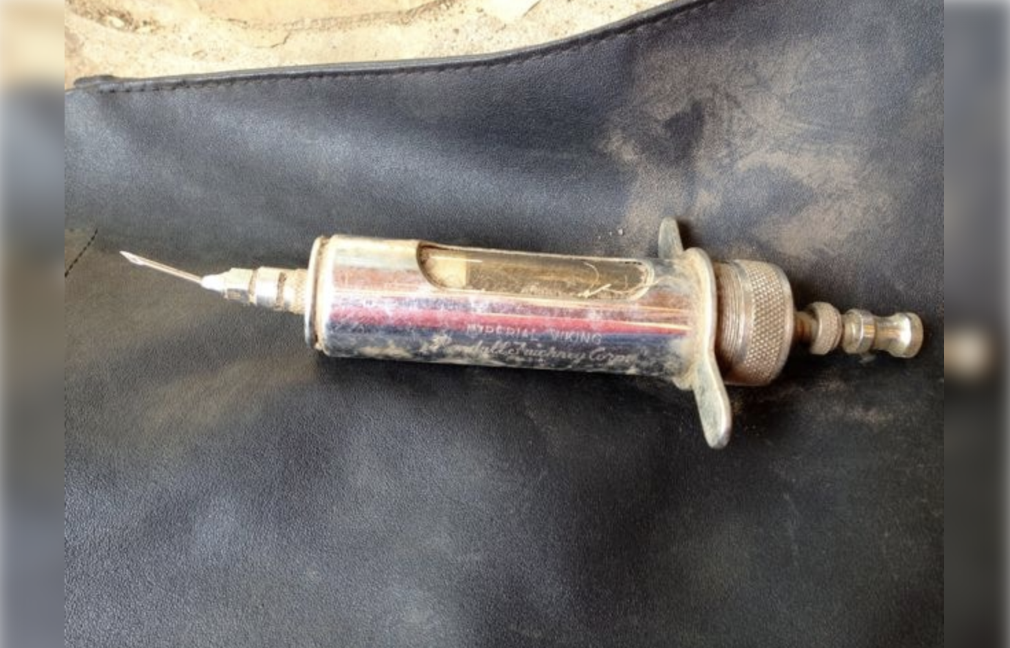 Old syringe