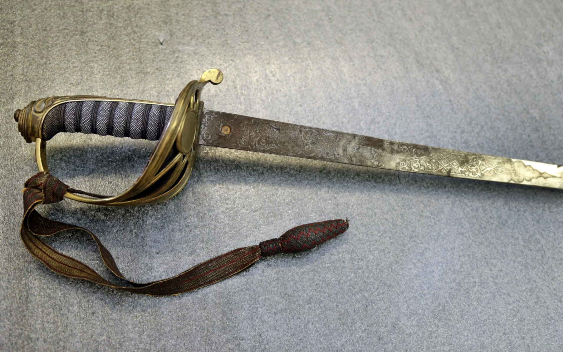 A Civil War sword