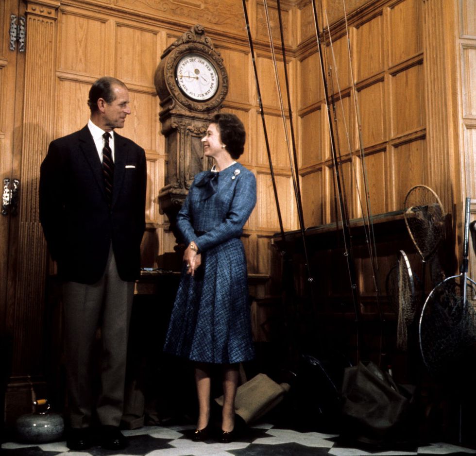 Phillip and Elizabeth Hallway Balmoral