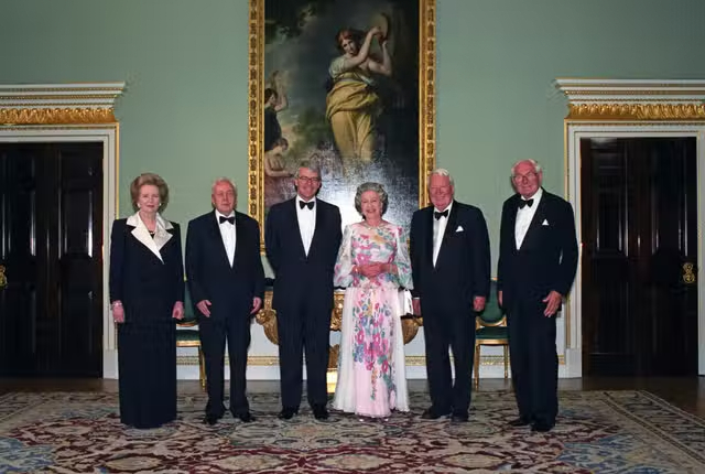 Queen and Prime Ministers Balmoral