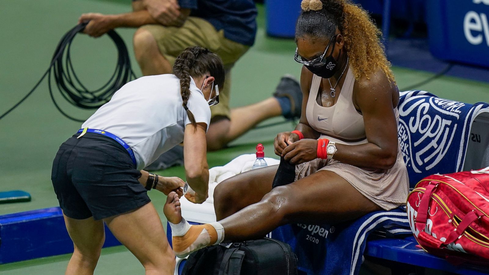 Serena Injury
